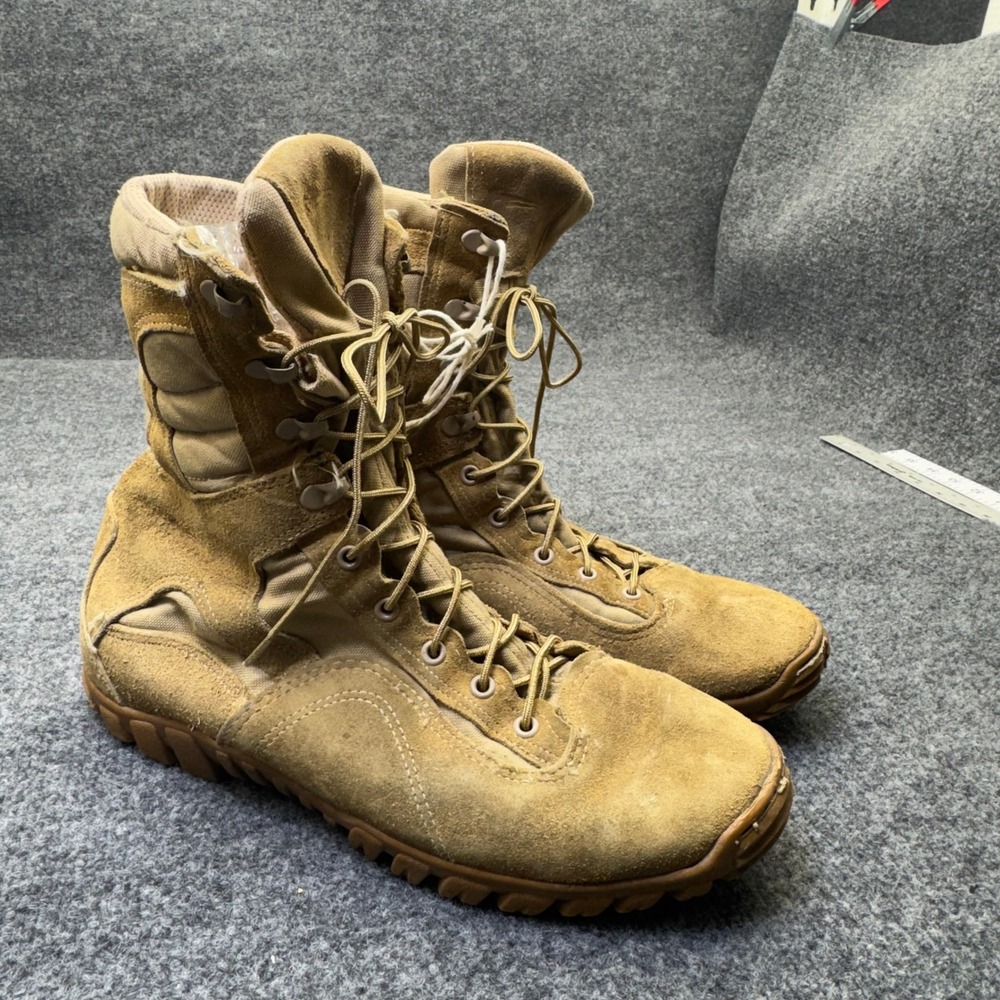 Belleville Sabre 333 Mens 12 R Coyote Brown Suede Hot Weather Combat Boots